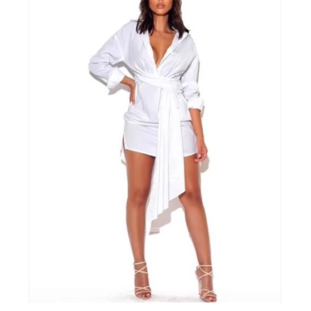 White Shirt Dress